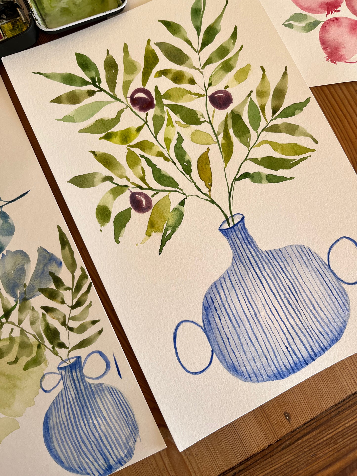Watercolour Workshop: Vases and Blooms