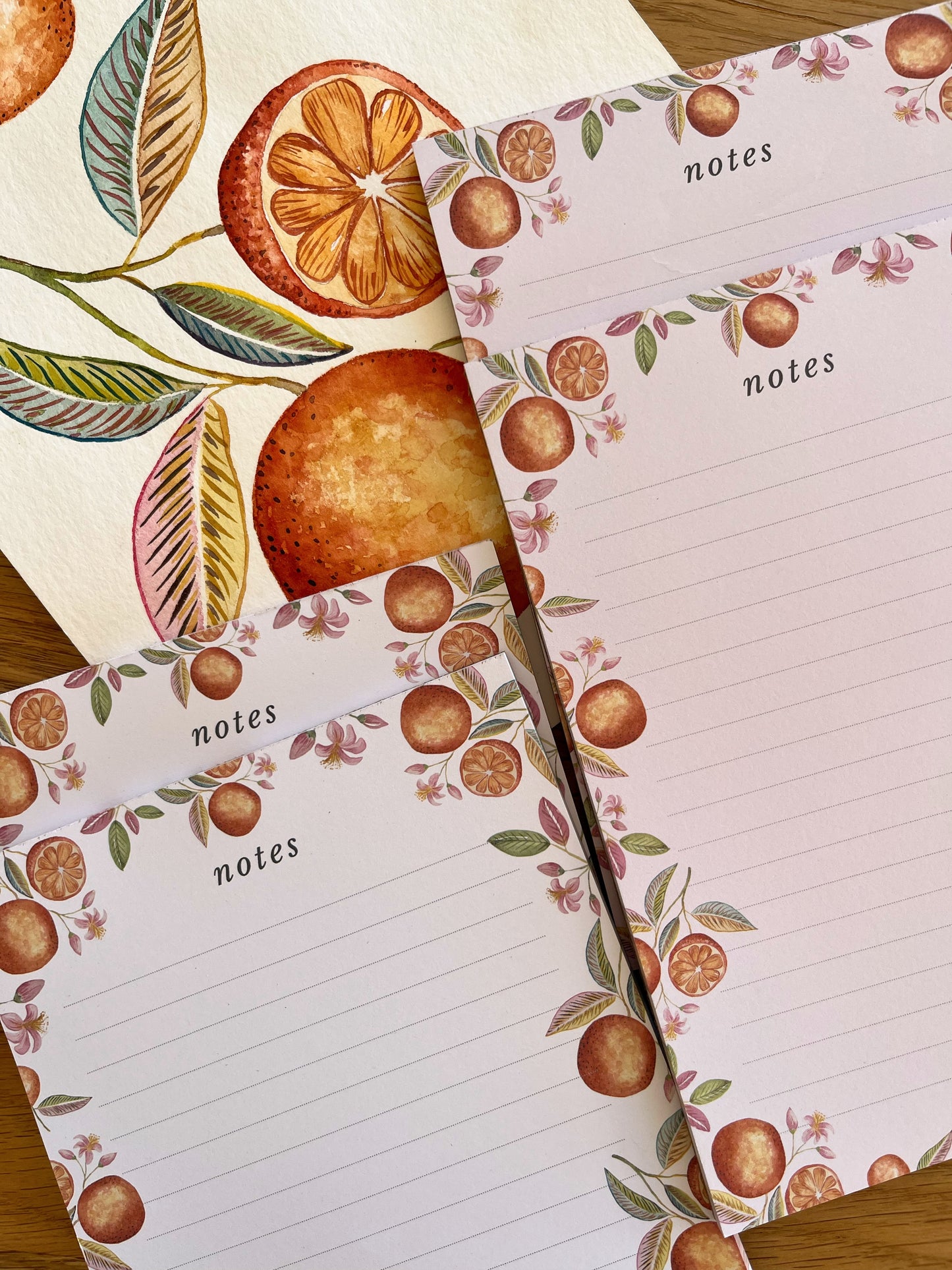Orange Notepad