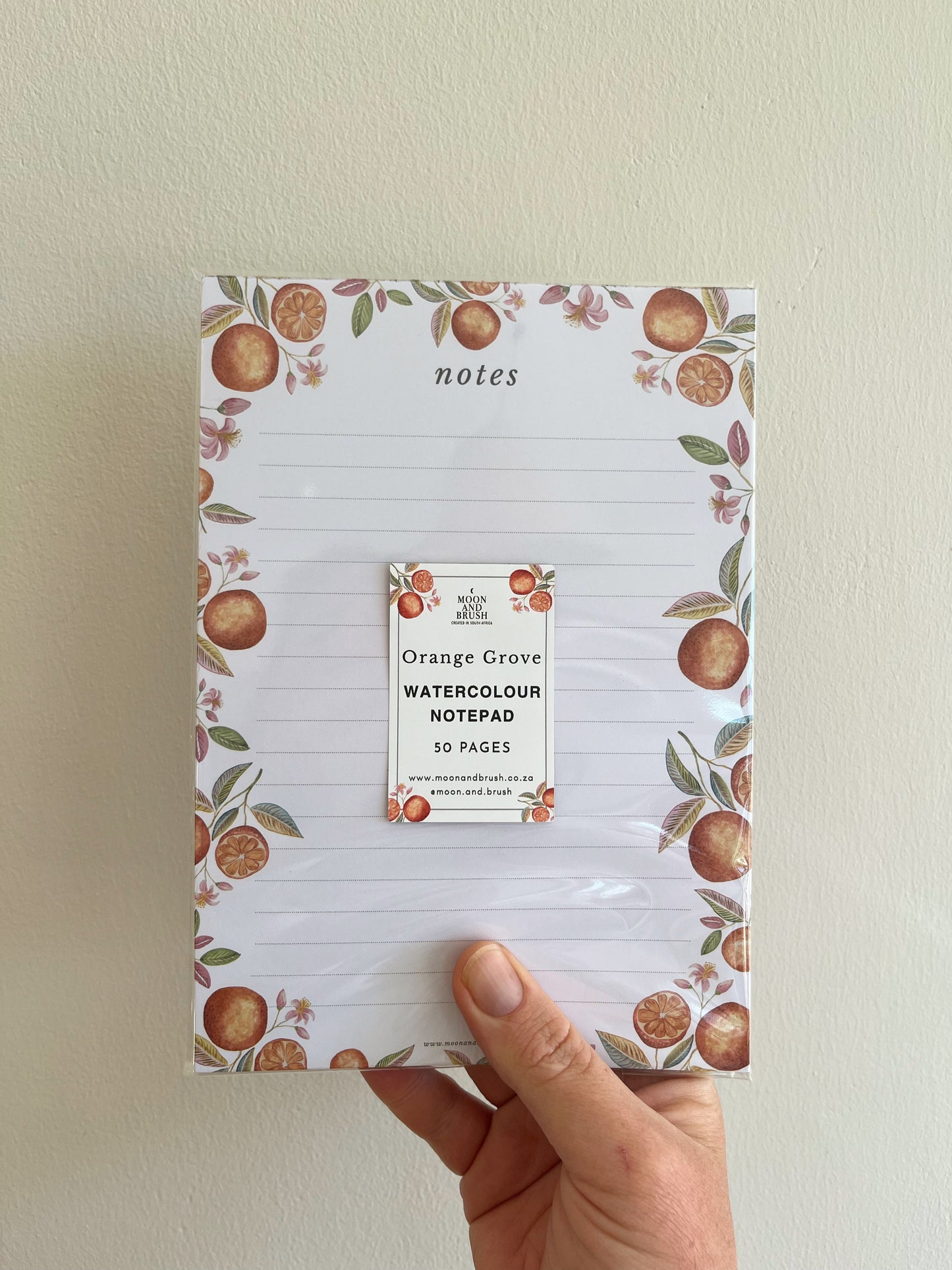 Orange Notepad